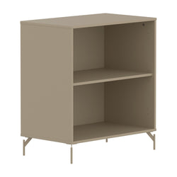 SAGA Shelf unit oat with oat legs - Avoine / L: 75.0 cm x P: 45.0 cm x H: 84.0 cm