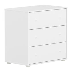 Flexa SAGA Kommode - Weiss / B: 75.0 cm x T: 45.0 cm x H: 74.0 cm