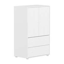 Flexa SAGA Schrank - Weiss / B: 75.0 cm x T: 45.0 cm x H: 120.0 cm