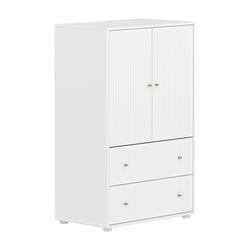 Flexa SAGA Armoire - Blanc / L: 75.0 cm x P: 45.0 cm x H: 120.0 cm