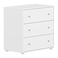 Flexa SAGA Kommode - Weiss / B: 75.0 cm x T: 45.0 cm x H: 74.0 cm