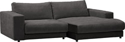 HARRISON Ecksofa - Anthrazit / B: 250.0 cm x T: 170.0 cm x H: 85.0 cm