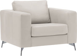 DIENER Fauteuil - Gris clair / L: 99.0 cm x P: 92.0 cm x H: 81.0 cm