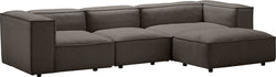 MOOD Ecksofa - Anthrazit / B: 291.0 cm x T: 168.0 cm x H: 65.0 cm
