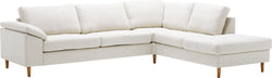 DIENER B St Enna 2.5er Sofa Otto R weiss - Weiss / L: 279.0 cm x P: 225.0 cm x H: 81.0 cm