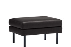 BOVINA Poggiapiedi - Nero / L: 74.0 cm x P: 60.0 cm x A: 43.0 cm