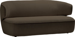 SOPHIE 2er-Sofa - Braun / B: 182.0 cm x T: 82.0 cm x H: 77.0 cm