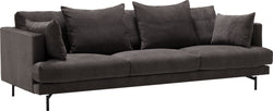 MARTENS Divano a 3.5 posti - Antracite / L: 248.0 cm x P: 100.0 cm x A: 84.0 cm