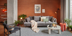 MARTENS 3.5er-Sofa - Anthrazit / B: 248.0 cm x T: 100.0 cm x H: 84.0 cm