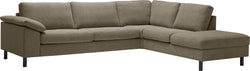 DIENER Ecksofa - Braun / B: 277.0 cm x T: 225.0 cm x H: 81.0 cm