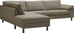 DIENER Ecksofa - Braun / B: 277.0 cm x T: 225.0 cm x H: 81.0 cm