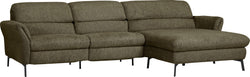 SEBO Ecksofa - Grün / B: 284.0 cm x T: 161.0 cm x H: 84.0 cm