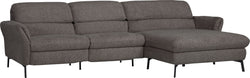 SEBO Ecksofa - Dunkelgrau / B: 284.0 cm x T: 161.0 cm x H: 84.0 cm
