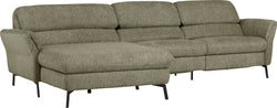 SEBO Ecksofa - Olive / B: 284.0 cm x T: 161.0 cm x H: 84.0 cm