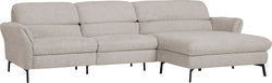 SEBO Ecksofa - Natur / B: 284.0 cm x T: 161.0 cm x H: 84.0 cm