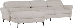 SEBO Ecksofa - Natur / B: 284.0 cm x T: 161.0 cm x H: 84.0 cm