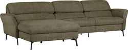SEBO Ecksofa - Grün / B: 284.0 cm x T: 161.0 cm x H: 84.0 cm