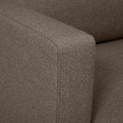 KARAN St Satya - Taupe / B: 202.0 cm x T: 87.0 cm x H: 81.0 cm