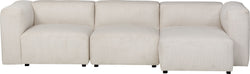 CORDIN Ecksofa links - Creme / B: 274.0 cm x T: 130.0 cm x H: 67.0 cm
