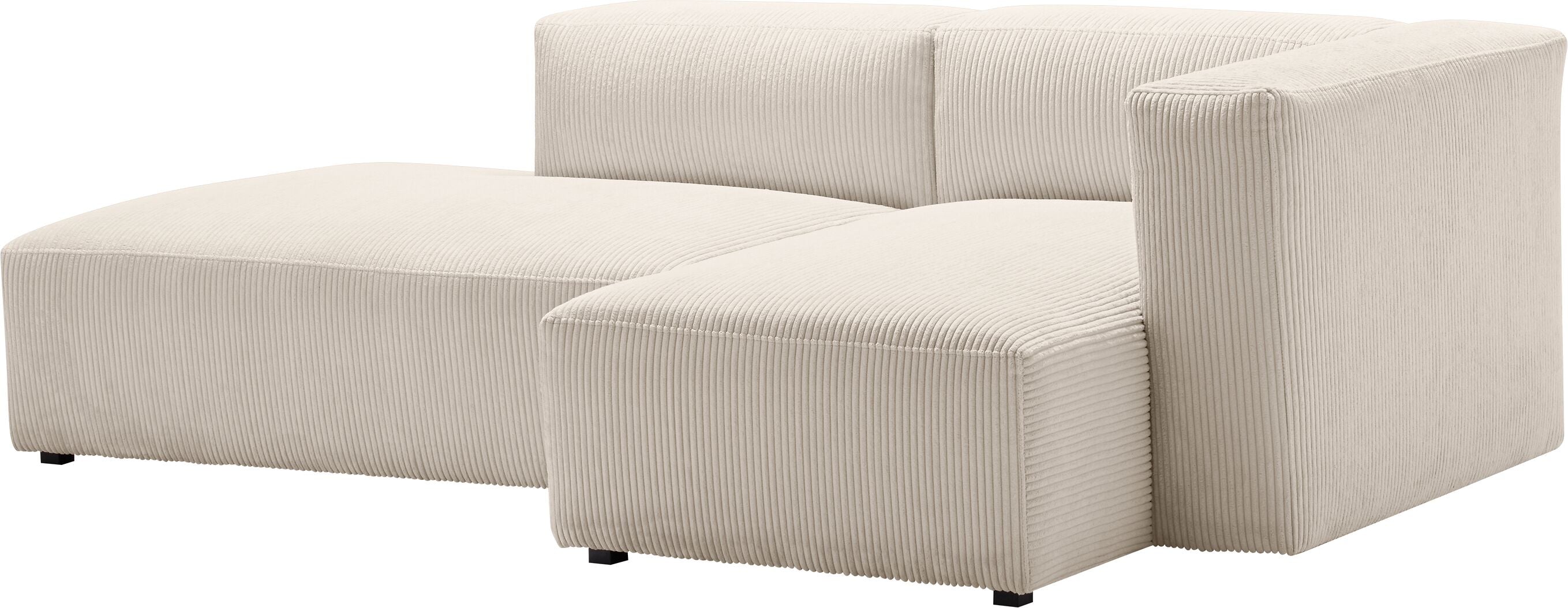 CORDIN Ecksofa kl. rechts ecru