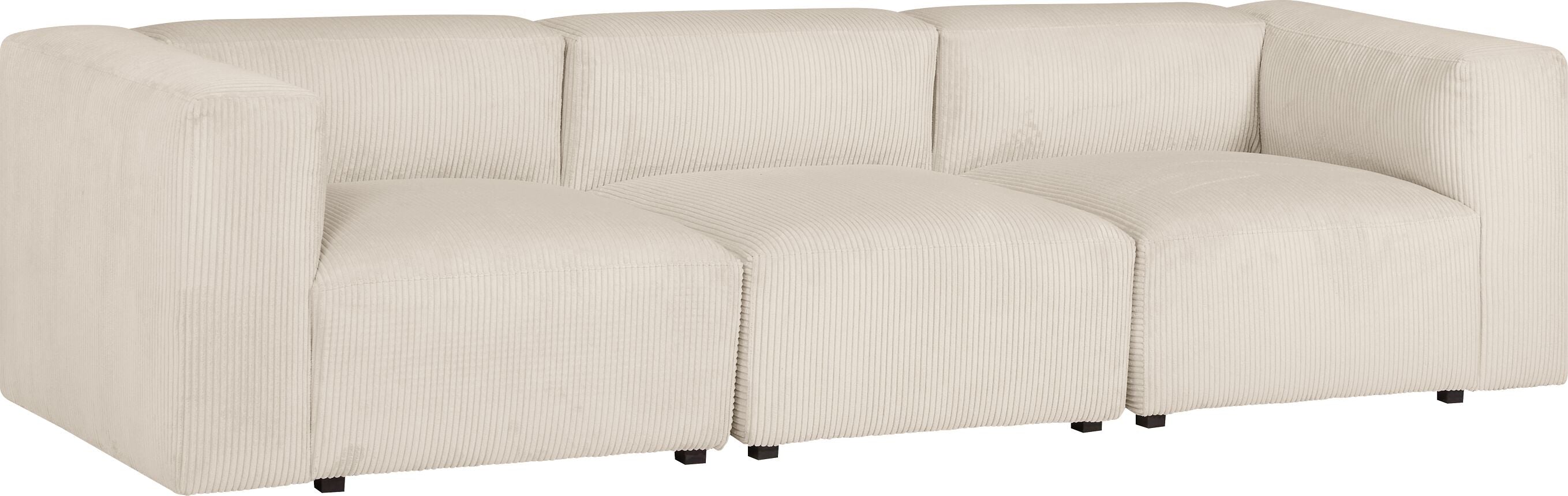 CORDIN 3er-Sofa ecru