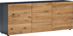 BRIX II Sideboard - Braun / B: 180.0 cm x T: 47.0 cm x H: 75.0 cm