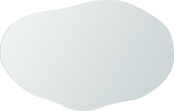 ELFI Spiegel - Schwarz / B: 50.0 cm x T: 3.0 cm x H: 78.0 cm