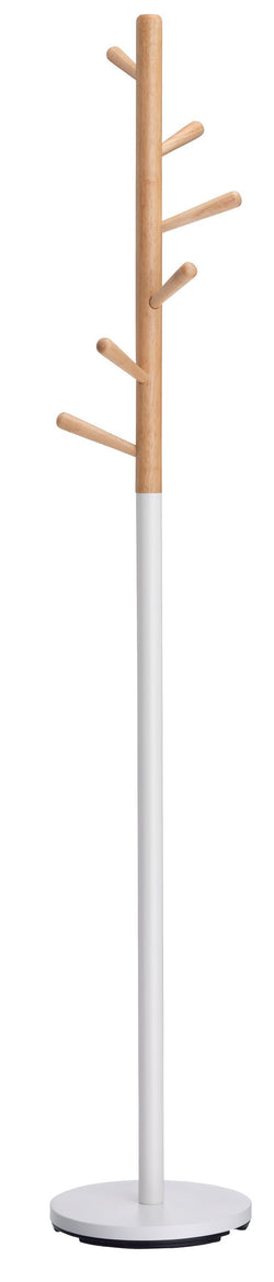 CELIA Attaccapanni - Bianco / L: 32.0 cm x P: 32.0 cm x A: 180.0 cm