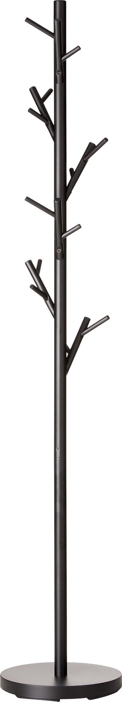 BRENDAN Portemanteau - Noir / L: 30.0 cm x P: 30.0 cm x H: 170.0 cm