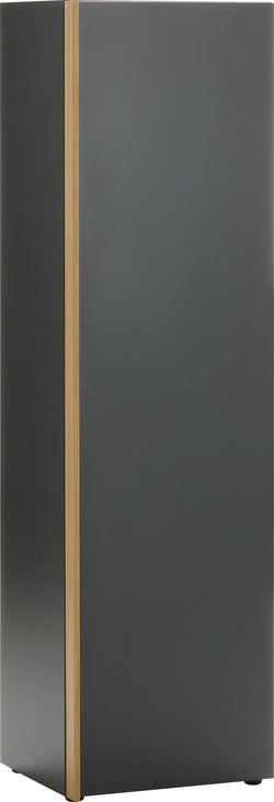RAKKEL II Armoire à chaussures - anthracite / L: 50.0 cm x P: 41.6 cm x H: 174.5 cm