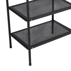 Porte-manteau YOMMA - Noir / L : 50,0 cm x P : 36,0 cm x H : 170,0 cm