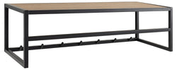 JEREMY Garderobenpaneel - Wildeiche / B: 77.0 cm x T: 28.0 cm x H: 22.0 cm
