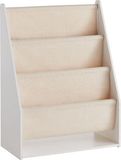 LIBIA Buchregal - Weiss / B: 66.0 cm x T: 30.0 cm x H: 80.0 cm