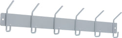 JONA Garderobenleiste - Grau / B: 60.0 cm x T: 12.0 cm x H: 6.0 cm