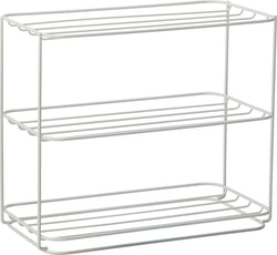 JEFF Schuhregal - Weiss / B: 47.0 cm x T: 24.5 cm x H: 40.0 cm