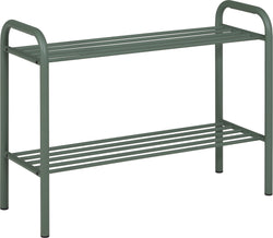 NAYA Schuhregal - Grün / B: 70.0 cm x T: 26.0 cm x H: 50.3 cm