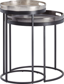 ADDISON Table d'appoint - L: 46.0 cm x P: 46.0 cm x H: 48.0 cm
