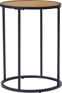 JEREMY Table d'appoint - Nature / L: 40.0 cm x P: 40.0 cm x H: 55.0 cm