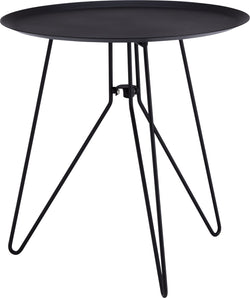 EMMA Table d'appoint - Noir / L: 40.0 cm x P: 40.0 cm x H: 40.0 cm