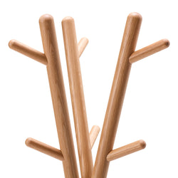 Porte-vêtements ELIN - Chêne / L : 52,0 cm x P : 51,0 cm x H : 160,0 cm