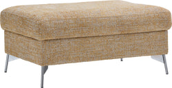 DIENER Hocker - Gelb / B: 64.0 cm x T: 95.0 cm x H: 45.0 cm