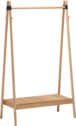 ELIN Kleiderständer - Eiche / B: 94.4 cm x T: 48.6 cm x H: 161.1 cm