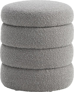 LIYA Hocker - Anthrazit / H: 47.0 cm