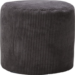 SE-Zigerli Smile Hocker, anthrazit - Anthrazit / H: 44.0 cm