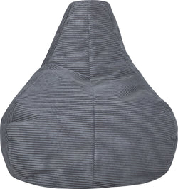 AMAL Sitzsack - Anthrazit / B: 80.0 cm x T: 80.0 cm x H: 100.0 cm