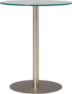 GABY Beistelltisch - Glas / H: 54.0 cm