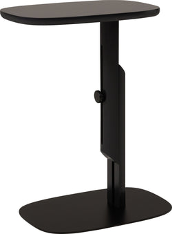 LIVIA Beistelltisch - Schwarz / B: 42.0 cm x T: 42.0 cm x H: 43.0 cm