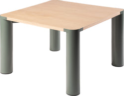 SE-ECAL BIGGIE Salontisch grün 75x75x45 - Grün / B: 75.0 cm x T: 75.0 cm x H: 45.0 cm