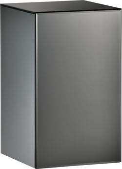 Table d'appoint EDISSA - verre miroir teinté / L : 30 cm x P : 30 cm x H : 50 cm