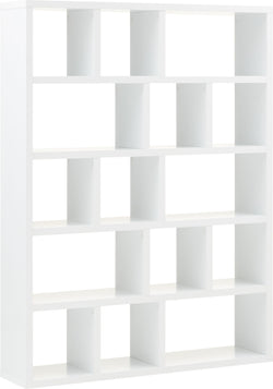 INDUS Regal - Weiss / B: 150.0 cm x T: 34.0 cm x H: 198.0 cm